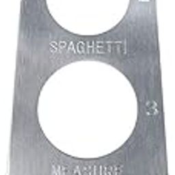 Stainless Steel Anti-Rust Durable Spaghetti Ruler, Pasta Measuring Tool, Professional for Kitchen with a Hanging Loop Lightweight Home-image-35