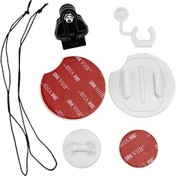 Action Pro Surfboard Camera Mount Tethers FCS Rubber Compatible with GoPro 13/12/11/10/9/8/7/6/5/4/3+/3/Insta-360/SJCAM/YI/4K/EKEN Action Camera-12