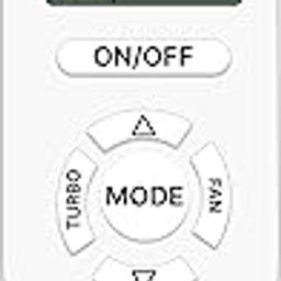 ZIEVA Compatible with Onida AC Remote Replacement for 1, 1.5, 2 ton Split/Window Air Conditioner - Please Match The Original Remote (AC 206)-0