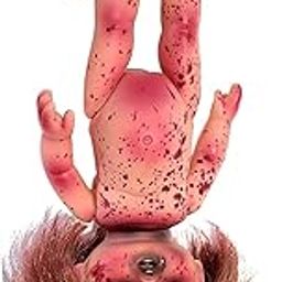 Fashion My Day Creepy Dolls Scary Hanging Zombie Doll for Anniversary Masquerade Girl-image-6