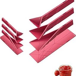 2 PCS Measuring Cups and Spoons, Baking Tools, Spoons, Kitchen Measuring Spoons Multi in 1 Polygons Convertible Measuring Tools by Proportion Baking Measuring Shovels Flour Scraper Board-image-35