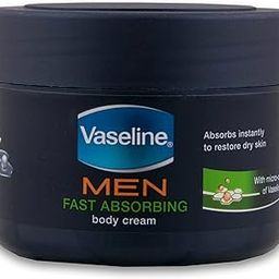 Vaseline MEN Fast Absorbing Moisturizing Body Cream for Dry Skin 250ml (Product of Africa)-image-19