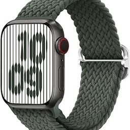 VEMIGON Compatible with Apple Watch Straps 38mm 40mm 41mm 42mm 44mm 45mm 46mm 49mm, Solo Loop Nylon Braided Sport Band for iWatch Series 10 9 8 7 6 SE 5 4 3 2 1 Ultra Ultra 2 (Watch is Not Included)-picture-24
