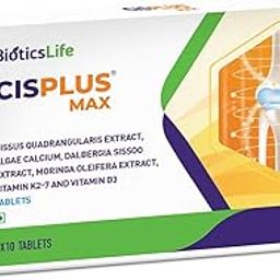 Biotics Life Cisplus Max Tablets for Healthy Bones and Joints. Pack of 30 Tablets-image-44