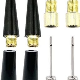 ATORSE Ball Nozzle Adapter Hand Pump Inflator Connector Bike Accessories 8 Pieces-image-33