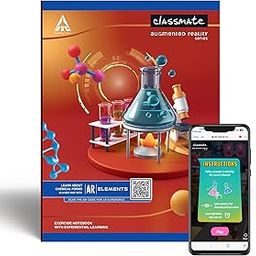 Classmate Augmented Reality Notebooks - 240 Pages | Pack of 3 Long Size Ruled Notebooks for School Students | Immersive AR Learning Experience | 29.7cm x 21.0cm | Single Line AR Notebook-image-22