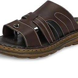 Men's Sandals | Stylish & Comfortable with Cushioned Insole | Adjustable Straps for a Secure Fit | Durable & Versatile for Everyday Wear 6608-picture-34