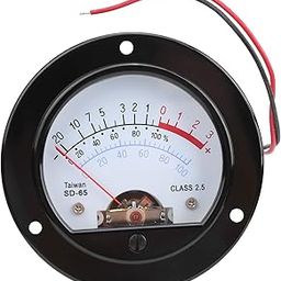 BAZPUR MART® VU Meter, Sensitive Pointer Level Meter Header, Home for DIY Recording Studio Mixer'$-3