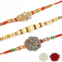 Three Dora Rakhi For Brother And Sister, Set Of 3 Rakhi Combo Set-picture-25
