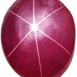 Amazing Star Ruby Stone Original Certified Burma 8.5 Carat 9 Ratti Suryakant Mani Stone Star Rubi Six Rays Oval Shape For Gift Purpose स्टार रूबी स्टोन-image-33