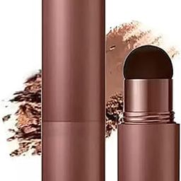 Glowhouse Hairline Powder Light Brown Color 24gm Hair Shading Sponge Pen Hairline Shadow Powder Stick Quick Root Touch-Up Waterproof Hair Root Concealer For Thinning Hair-image-86
