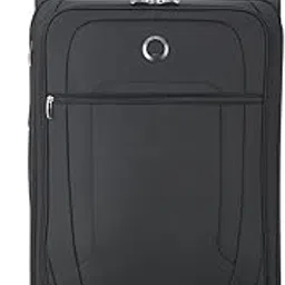 delsey paris Helium DLX 2.0 83 cms Check-in Soft-Sided 8 Wheels Spinner and Expandable Suitcase/Trolley Bag for Travel- Black-picture-6