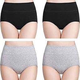 Women's Cotton PN-039 Fitted Bikini Style Underwear | Women Thong High Waist Panty | Low Rise Sexy Solid Hipster Lingerie high Waist Panties | 100% Super Cotton Combo(Multicolor)(Pack of 4).-image-31