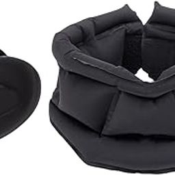 Inflatable Travel Pillow Neck Pillow for Camping Backpacking Airplane Travel Black-picture-56
