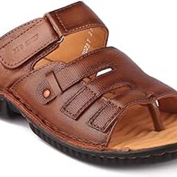 Tan Casual Leather Sandal For Men (RC7023 006)-image-50
