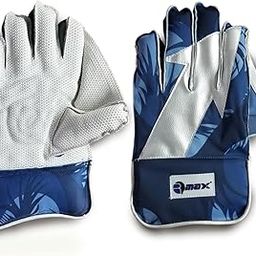 RMAX Rubber & PVC Cricket Wicket Keeping Gloves - Durable Construction, Superior Grip, High-Density Finger Protection, Ergonomic Design for Enhanced Flexibility and Comfort, (Senior) TEST EDITION-image-35