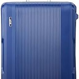 Polypropylene Maestro Nxt 8W Strolly Medium 360 Blue Hard Carry-On Luggagewith Spinner Wheels, 70Cm-image-67