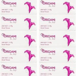 Box Facial Tissues Pack of 10, 200 Pulls, 2 Ply - Soft Pack | Home & Commercial Use-image-80