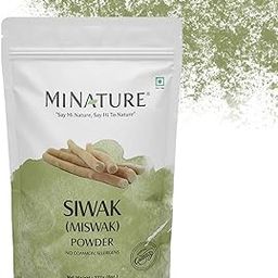 Miswak (Siwak) Powder by mi Nature | salvarado persica| 227g(8 oz) (0.5 lb) | 100% Only Miswak (siwak) Powder | Dental Care | Natural Toothpaste | Whitening Teeth | Oral Care-image-15