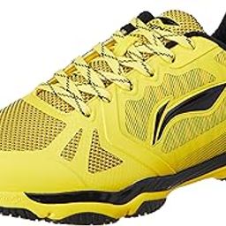 Li-Ning Ranger Lite Z1 Non-Marking Cushion Badminton Shoe(Yellow/Black, UK 12)-image-85