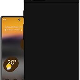 HELLO ZONE Google Pixel 6a Embosed Designer Safety Back Case Cover with Camera Protection - Black (Matte Finish)-33