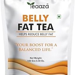 Teaaza Belly Fat Tea for Weight Loss – Herbal Tea for Belly Fat, Supports Fat Burn for Women & Men, Natural Detox tea & Helps with Belly Fat, Water Weight, Bloating, 100 Grams, loose leaf tea-image-99