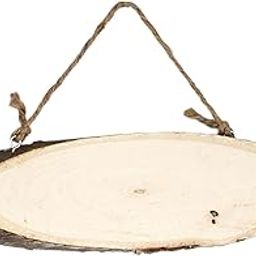 CALANDIS™ Wood Slice DIY Crafts Wedding Party Painting Writing Wooden Plate 23cmx7cm | Wooden Pieces | Crafting Pieces | Multi-Purpose Craft Supplies-image-65