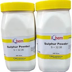 Sulphur Powder 2X500GM Assay 99.5% Min (ICHEM LABORATORIES)-picture-27