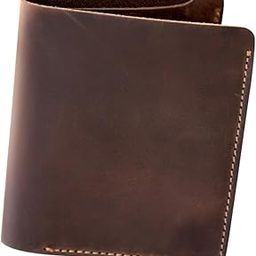 KM Men Stylish Ultra Slim Stone Leather Wallet wiht RFID Hacking Technology, 6 Cards Slots 2 compartments-image-5