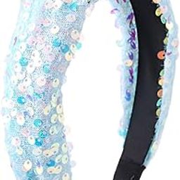 Hair Band for Women Girls Hair Accessories for Women Glitter Sparkly Headband for Women Knot Fabric Hair Band for Girls Multicolor Turban Headband Cross Knot Hair Bands Elastic Hair Accessories for Women-image-60