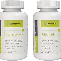 Sharrets Electrolytes Capsules (2 x 120)-Essential Minerals (K,P, Na,Cl, Mg,Ca) and Vitamins C, D, & K2- for Optimal Energy & Hydration.-image-6