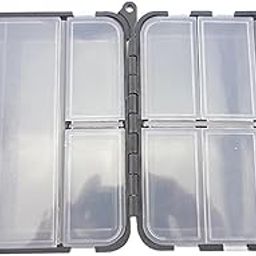 HEAVENGLOW Fishing Tackle Box Airtight Storage Box for Hooks Freshwater Saltwater Baits-image-14