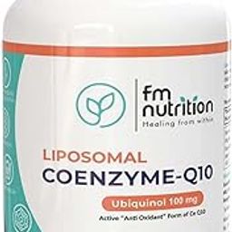 FM Nutrition Liposomal CoQ10, Ubiquinol 100mg 30 Veg Capsules-28