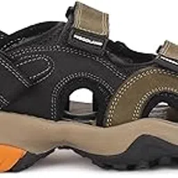 woodland Men Olive Green Sandal-picture-37
