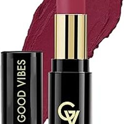 Good Vibes HydraGlow Creme Lipstick - Pink Haven (4.2g) | Satin Finish | Lightweight | Long Lasting | Highly Pigmented Intense Color | Avocado Oil & Vitamin E-image-30