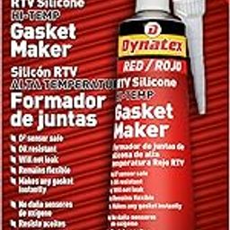 Dynatex 49202 Low Volatile RTV Silicone Gasket Maker, 0 to 650 Degree F, 3 oz Carded Tube, Red-image-21