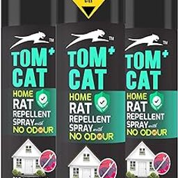 Shadow Securitronics Tom Cat No Entry Rat Repellent Spray | Odour Less Mouse Repellent for Home, Garage, Warehouse | Highly Effective | Nozzle 1st time in India | Pack of 3| 200ML Rat Repel Spray-picture-17