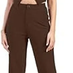 siril Women's Co-ord Set Lycra Waist Coat and Pant Set | Two Piece Co-ord Set | Office Wear Co-ord Set-picture-27