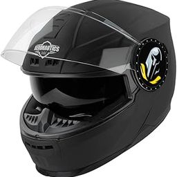 Steelbird SBH-40 ISI Certified Full Face Helmet for Men and Women with Inner Smoke Sun Shield-23