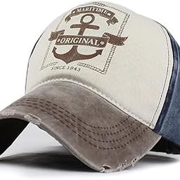 Unisex Denim Cap Water Resistant Rapid Dry Lightweight Sports Cap with Adjustable Strap [ Free Size ]-22