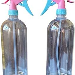 1 Liter Pressure Spray Pump Bottle with Adjustable Nozzle | Heavy Duty Gardening Water Pump Sprayer | Water Sprayer for Home Garden Lawn Plants Watering &Cleaning | Pack of 2 | Multicolor-image-27