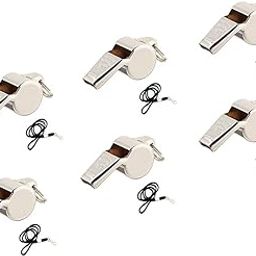 Premium Brass Whistle for Sports, Safety, and Training | Durable Metal Whistle with Loud Sound | Ideal for Coaches, Referees, Lifeguards, Dolphin Training Whistle and Outdoor Activities (6)-21