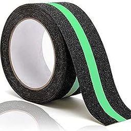 SMART WOMEN Anti Slip Glow Tape Anti Skid Luminous Fall Resistant Tape Glow in The Dark, Self Adhesive Waterproof Non Slip Strips with Radium for Slippery Stairs and Surfaces Pack of 1-image-34