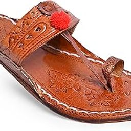 Women's Kolhapuri chappals Leather hardcrafted Stylish,Ethinicwear & Dailywear Designed with Excellence 100% Comfortable.-image-67