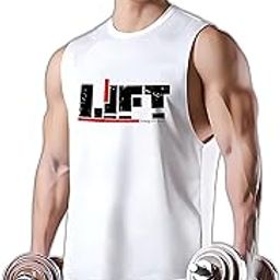 Gym Vest Printed for Men Gym wear Sleveeless Quick Dry Stink Proof-image-79