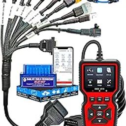 Danlite BS6 BS7 Bike Scanning Cable 11 Coplar with V519 OBD-II Scanner (Color3)-9