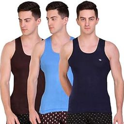 t.t. Men's Solid Regular Fit Vest-picture-0