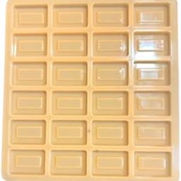 R H LIFESTYLE Silicone Handmade Soap Mould for Soap Making DIY Tray Rectangle Ice Cube Mould Silicone Candle Mould (Rectangle 15 GMS/ 24 Cavity)-picture-24