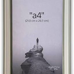 ERSOPIX A4 Poster Frame - Elegant Champagne Gold Finish - Versatile Vertical/Horizontal Display - For Home & Office Decor (forex)-image-81