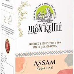 IRON KETTLE Assam Kadak Chai 250 Gram | Garden Fresh Strong Black Ctc Tea | Premium Tea With 60% Or More Fine Leaf Count | Premium Tea Fine Leaf Sourced Exclusively From Small Tea Growers-image-38